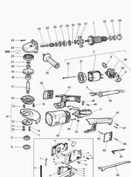 DeWalt DW491 spare parts