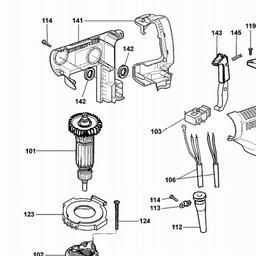 DeWalt DW570K spare parts
