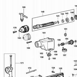 DeWalt DW165 spare parts