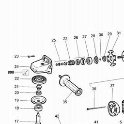 DeWalt DW495 spare parts