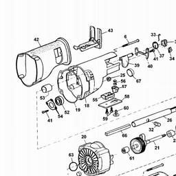 Elu TS812E spare parts