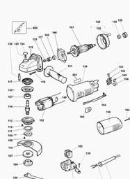 DeWalt DW819 spare parts