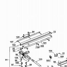 DeWalt DW746 spare parts
