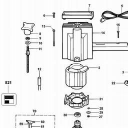 DeWalt DW609 spare parts