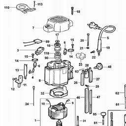 DeWalt DW629 spare parts