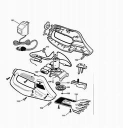 Black & Decker GL600 SHEAR spare parts