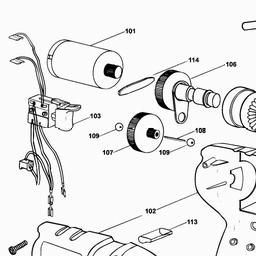 Black & Decker KC9099 CORDLESS DRILL spare parts