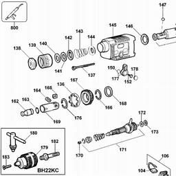 Elu BH22 spare parts