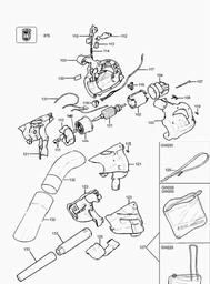 Black & Decker GW250 BLOWVAC spare parts