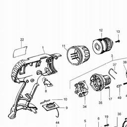 DeWalt DW952K spare parts