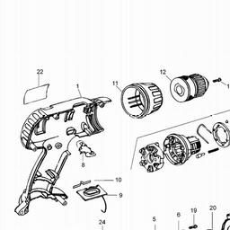 DeWalt DW952K spare parts