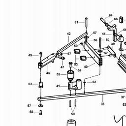 DeWalt DE7461 spare parts