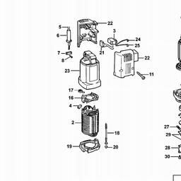 DeWalt DW631K spare parts