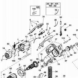 DeWalt DW871 spare parts