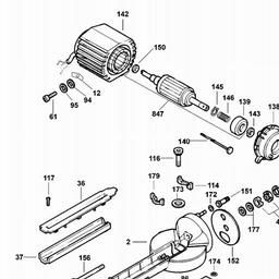 DeWalt DW709 spare parts