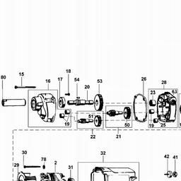 DeWalt DW134 spare parts
