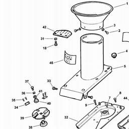 Black & Decker GA2500E SHREDDER spare parts