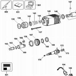 DeWalt DW562 spare parts