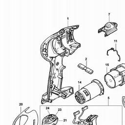 Black & Decker HP122K CORDLESS DRILL spare parts