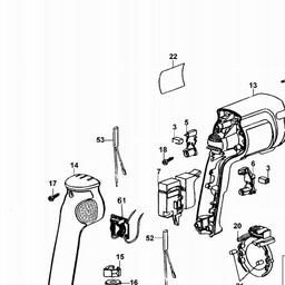 DeWalt DW263K spare parts