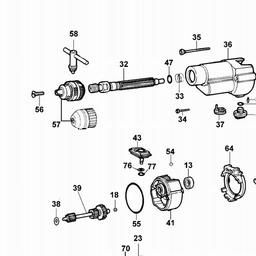 DeWalt DW505 spare parts