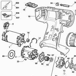 Elu 126851 spare parts