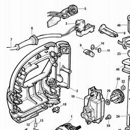 Black & Decker KS638SE JIGSAW spare parts