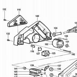 Black & Decker KW710 PLANER spare parts