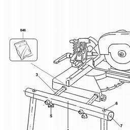 DeWalt DE3493 spare parts