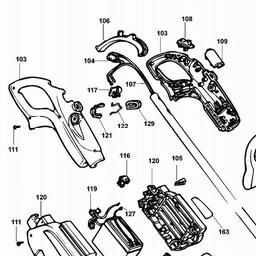 Black & Decker GLC120 CORDLESS STRING TRIMMER spare parts