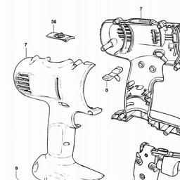 DeWalt DW928 spare parts