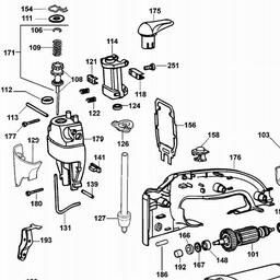 DeWalt DW321 spare parts