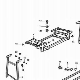 Elu EZ7075 spare parts