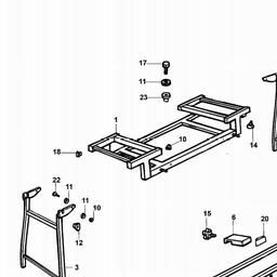 Elu EZ4000 spare parts