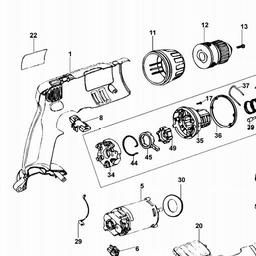 DeWalt DW998 spare parts