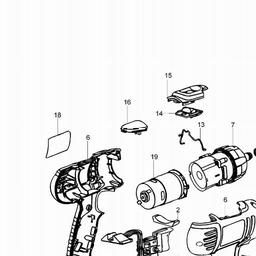Black & Decker HP126F CORDLESS DRILL spare parts