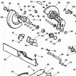 DeWalt DW704 spare parts