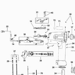 DeWalt D51238K spare parts