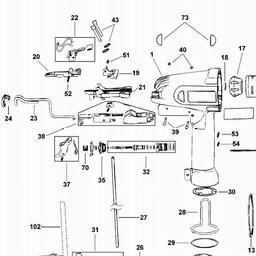 DeWalt D51256K spare parts