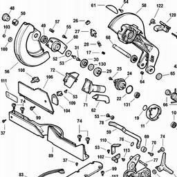 DeWalt DW705 spare parts