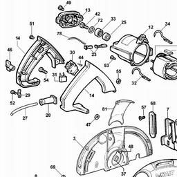 DeWalt DW62 spare parts