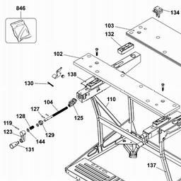 Black & Decker WM825 WORKMATE spare parts