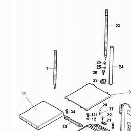 DeWalt DW733 spare parts