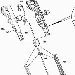Black & Decker GL560PXC STRING TRIMMER spare parts