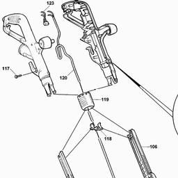 Black & Decker GL550 STRING TRIMMER spare parts