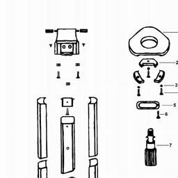DeWalt DE0736 spare parts