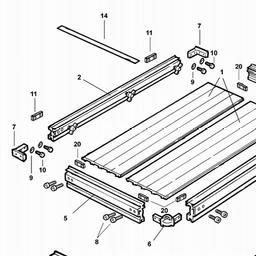 DeWalt DE7192 spare parts