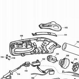 Black & Decker KX1682 HEATGUN spare parts