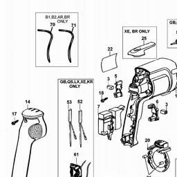 DeWalt DW268K spare parts