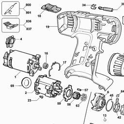 Elu 126851 spare parts